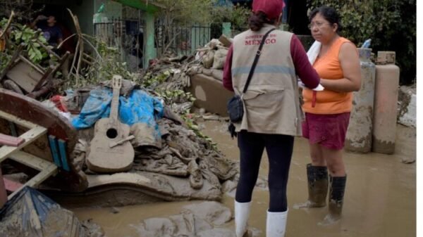 Más de 300 mil afectados por inundaciones en norte de Veracruz