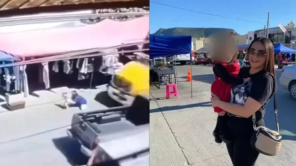 Madre muere tras salvar a su hija de 2 años de un camión escolar en Tijuana | VIDEO