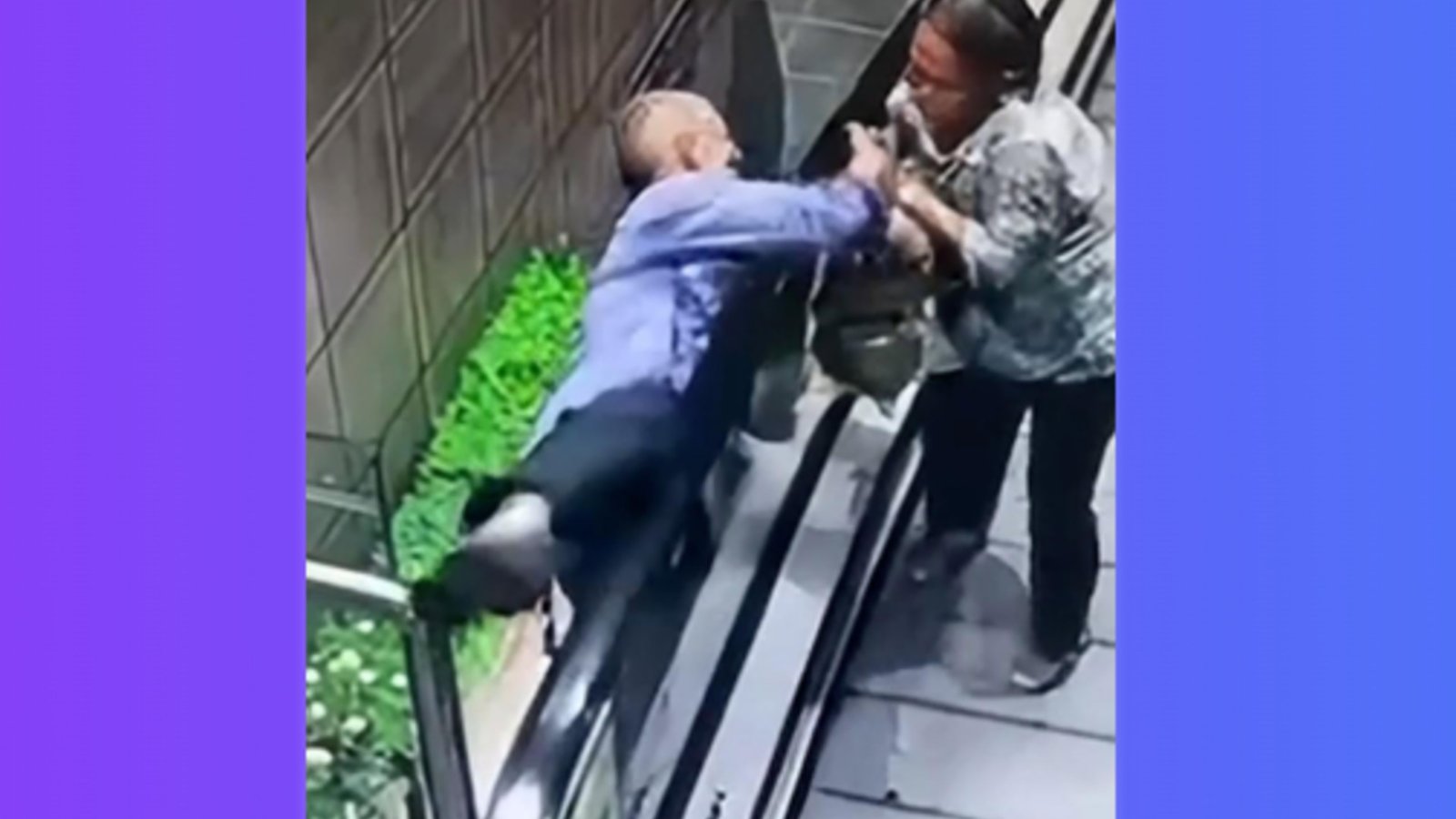 Mujer evita tragedia en escaleras eléctricas: su rápida reacción se vuelve viral (VIDEO)