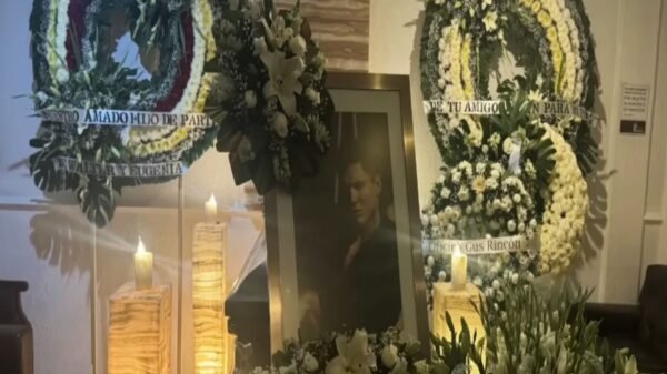 Fede Dorcaz: familiares y amigos despiden al cantante argentino en emotivo funeral en CDMX