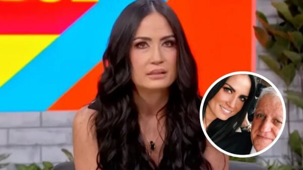 Joanna Vega Biestro no puede contener las lágrimas