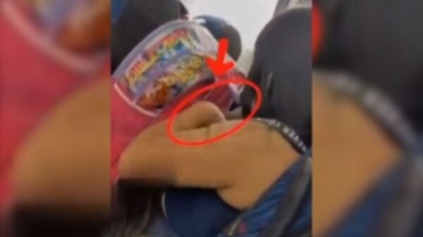 Exponen a mujer que saca piojos de su hijo en transporte público de Puebla