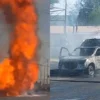 VIDEO: Explosión de camión que transporta gas LP provoca caos y pánico en Mexicali