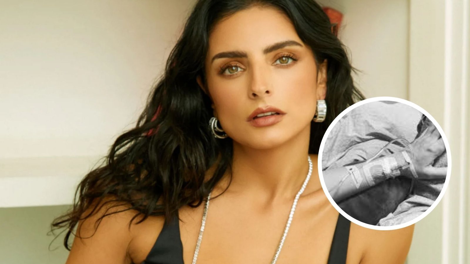 Aislinn Derbez publica una foto desde el hospital y explica su estado tras la muerte de su madre, cirugía y otros retos personales.