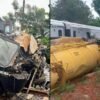 Tren Interoceánico con 148 pasajeros a bordo choca con una pipa en Chiapas; hay un herido