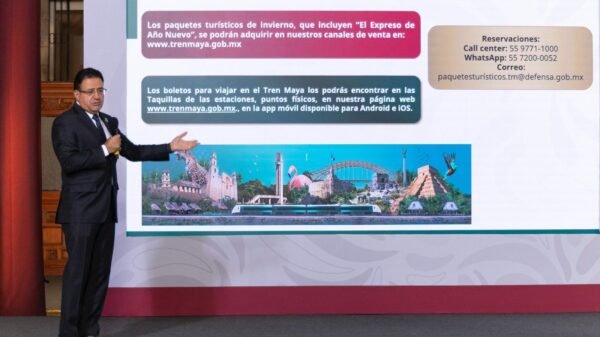Tren Maya supera el millón de pasajeros y presenta su oferta turística para invierno