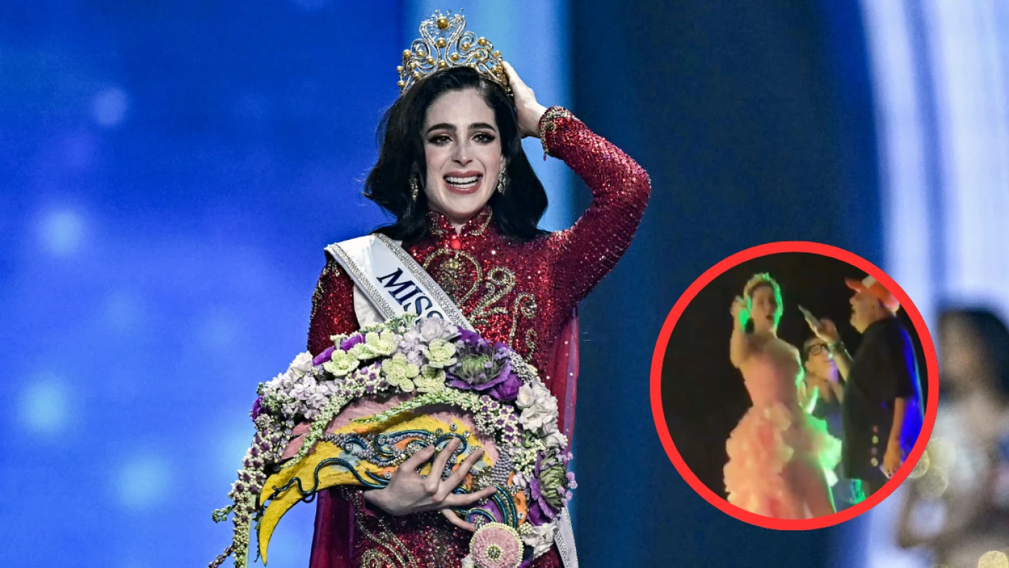 Video viral de Fátima Bosch, Miss Universo: el momento en que fue bajada por la fuerza de un carro alegórico
