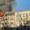 Incendio en edificio de Manhattan deja al menos tres heridos