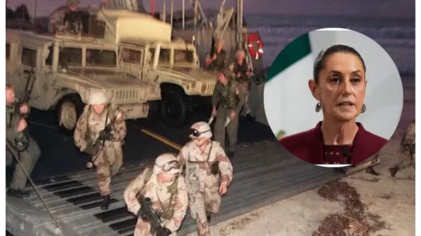 Sheinbaum solicita al Senado el ingreso de fuerzas especiales de la Marina de E.U. para entrenar a militares mexicanos