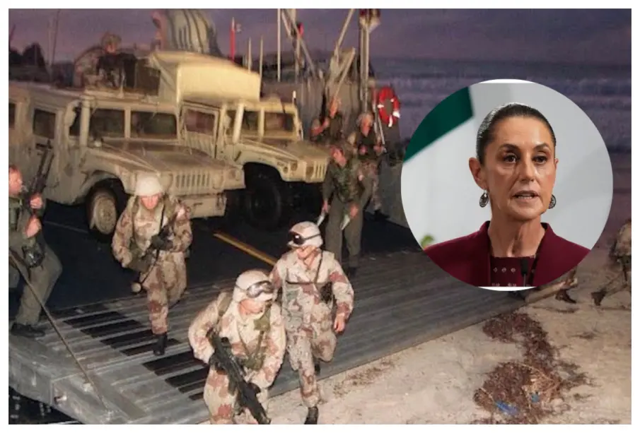 Sheinbaum solicita al Senado el ingreso de fuerzas especiales de la Marina de E.U. para entrenar a militares mexicanos