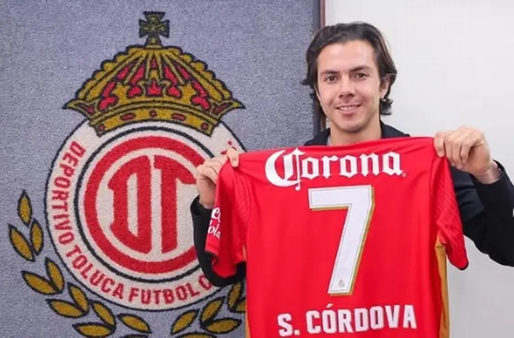 Sebastián Córdova ficha con los Diablos Rojos del Toluca