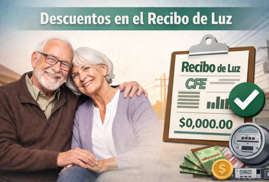 ¿La CFE ofrece descuentos a adultos mayores y pensionados? Esto es lo que sí aplica en el recibo de luz