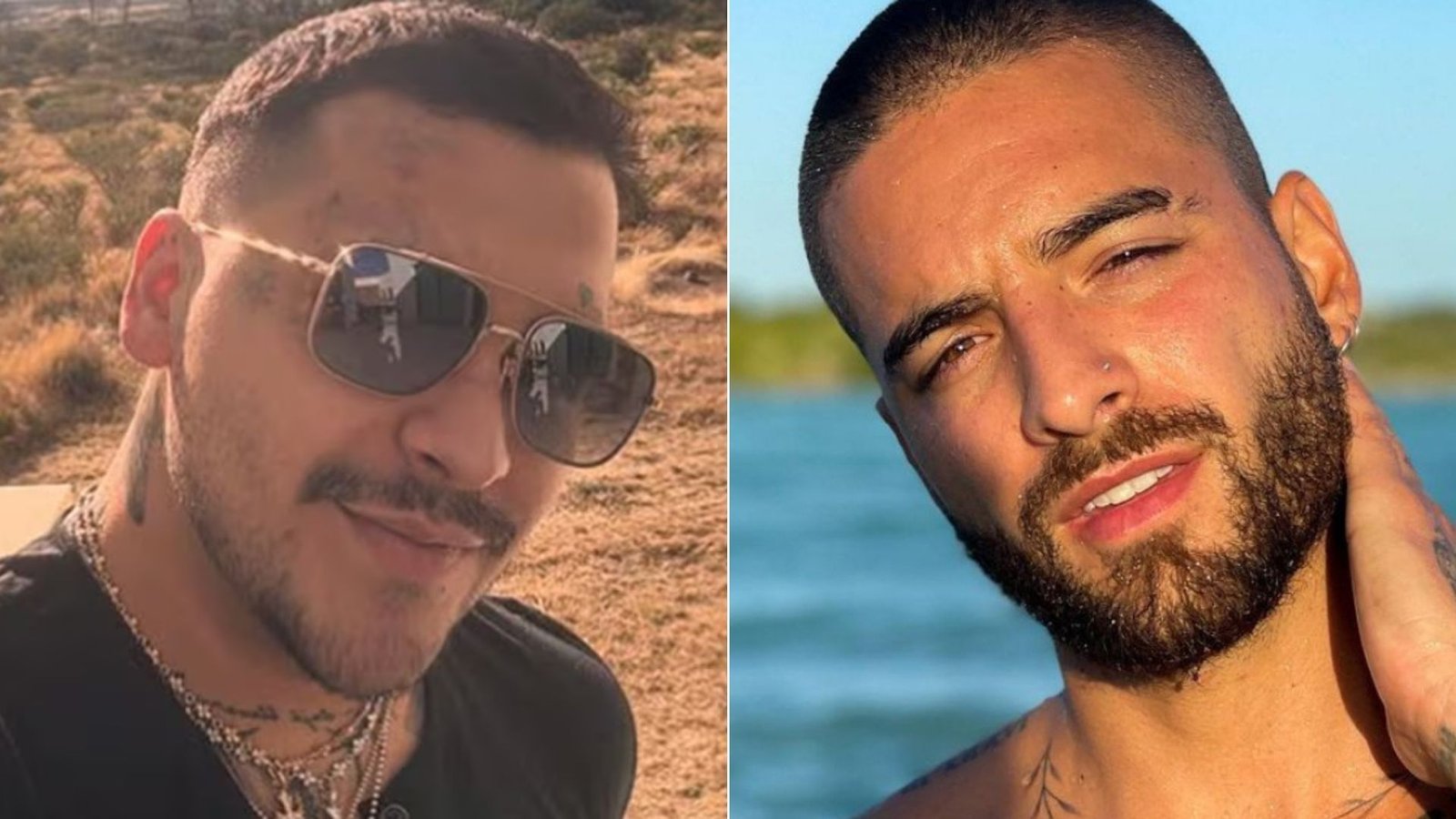 Christian Nodal desata polémica por su nuevo look: lo comparan con Maluma