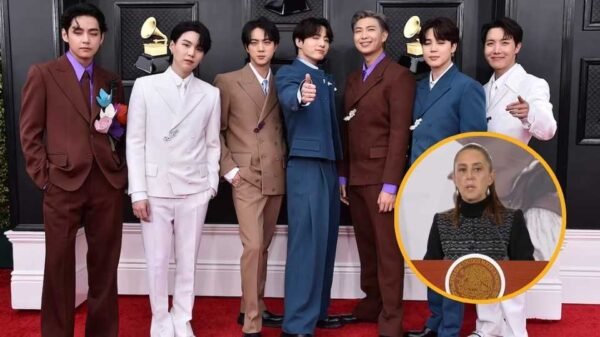 Sheinbaum pide más fechas de BTS en México ante alta demanda