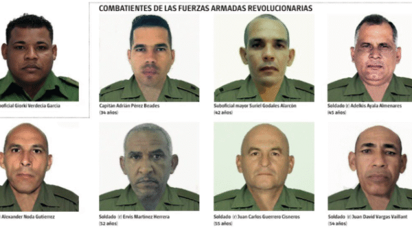 Cuba difunde nombres e imágenes de los 32 soldados asesinados por EU en Venezuela
