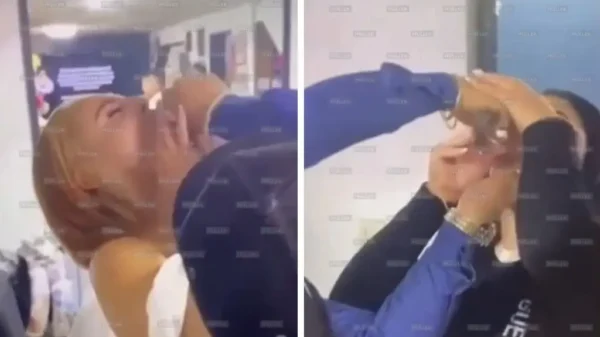 Exhiben a supuestos agentes del Ministerio Público de fiesta con escorts y música (+Video)