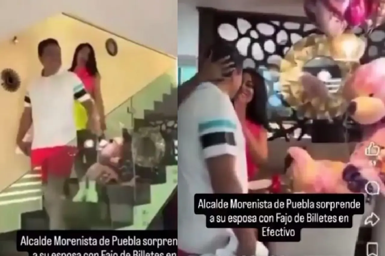 Genera críticas alcalde de Chignahuapan por video con fajo de billetes