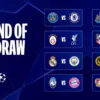 Quedaron definidos los 8vos de final de la Champions League