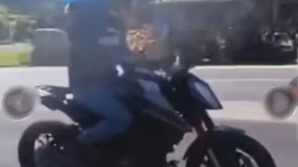 IMÁGENES FUERTES: Motociclista pierde la vida en trágico accidente en la CA-5