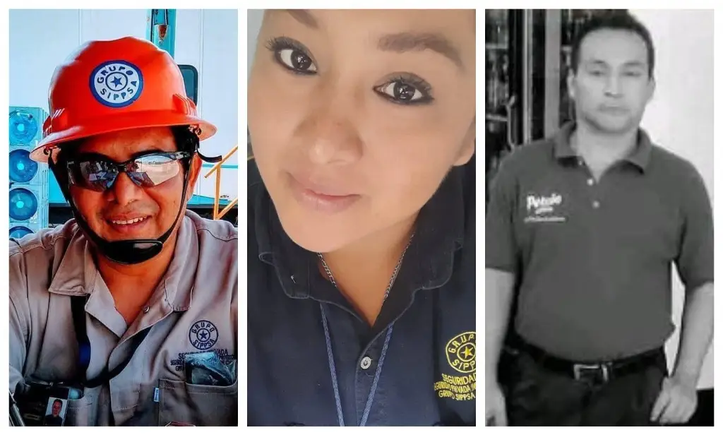 Identifican a víctimas mortales de incendio en refinería Olmeca