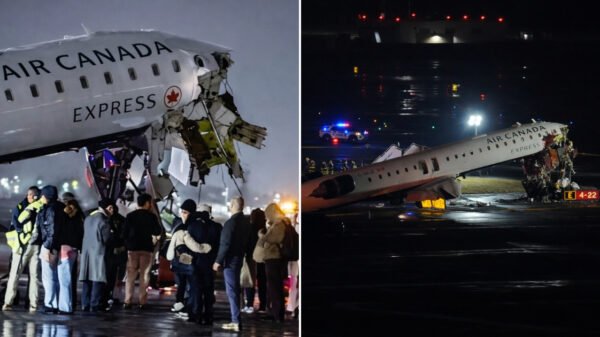 Tragedia en Nueva York: avión de Air Canada choca en pista y deja víctimas fatales