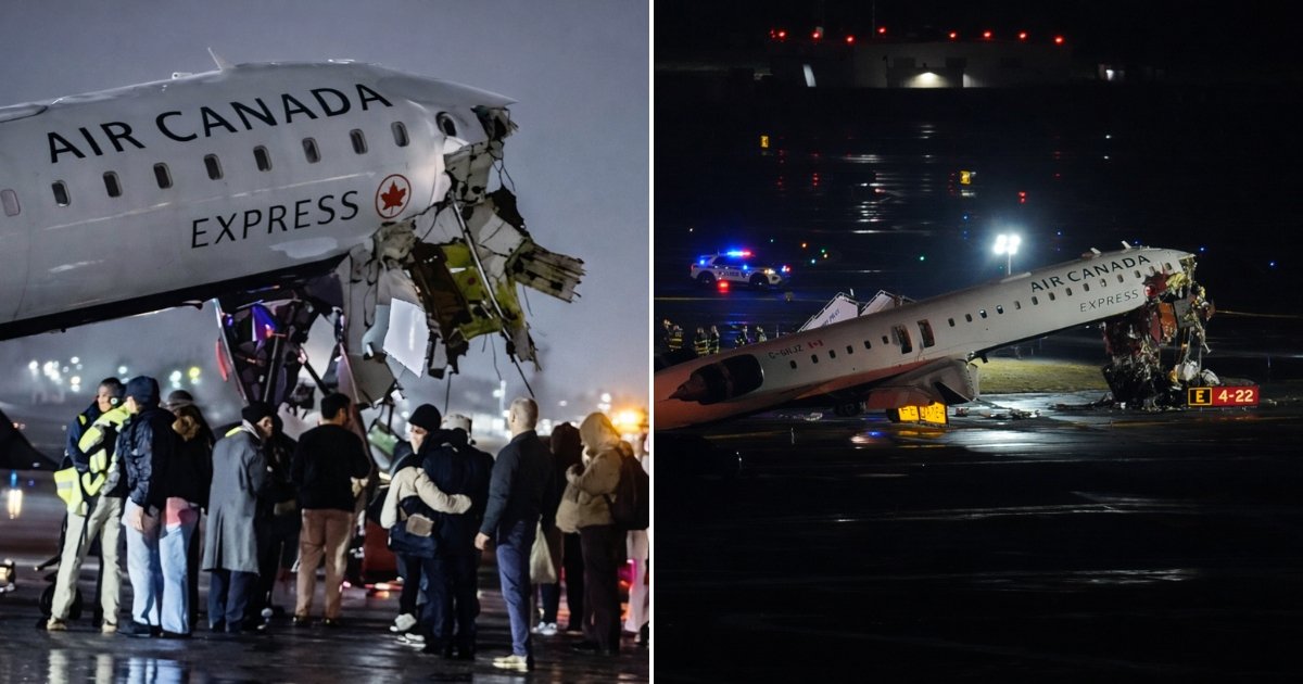 Tragedia en Nueva York: avión de Air Canada choca en pista y deja víctimas fatales
