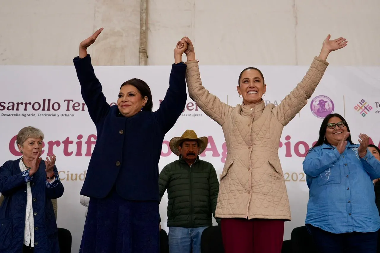 “La tierra también es de las mujeres”: Sheinbaum en Tlalpan