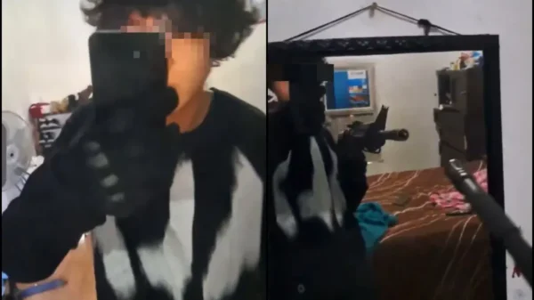(VIDEO) Alumno exhibió arma en redes antes de matar a maestras en prepa de Michoacán