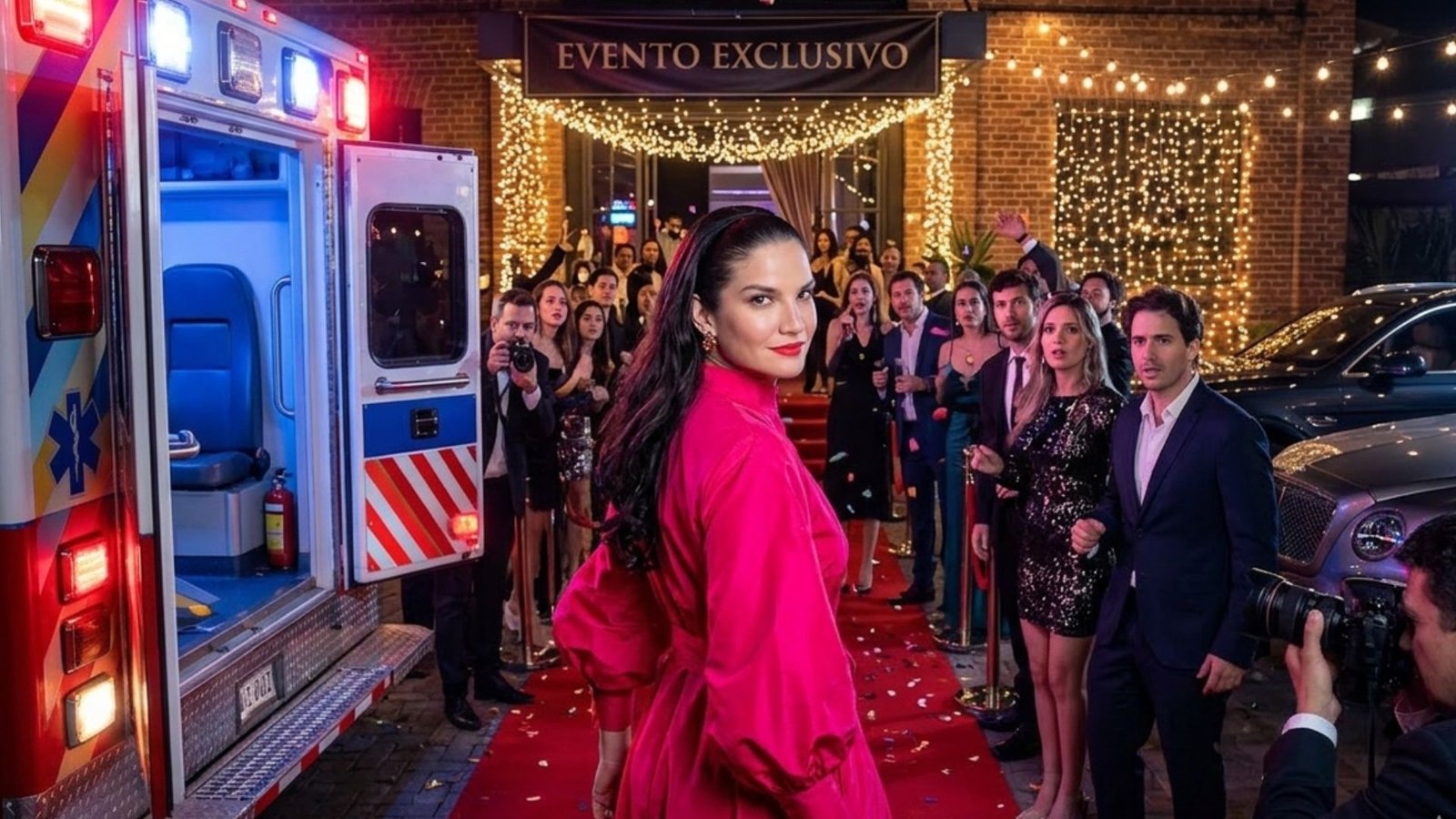 Así llegó Natalia Jiménez a la fiesta de Carlos Rivera