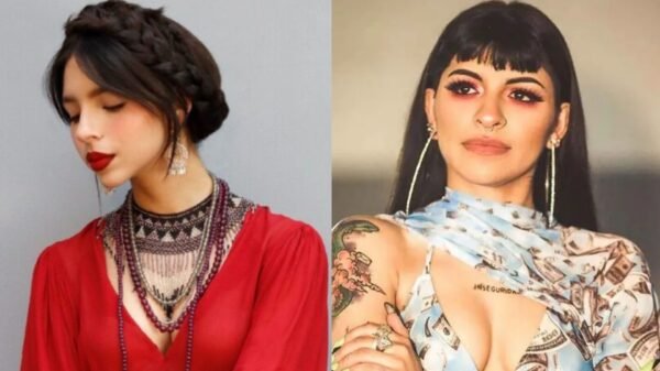 Acusan a Cazzu de imitar y burlarse de Ángela Aguilar durante show y el video se vuelve viral