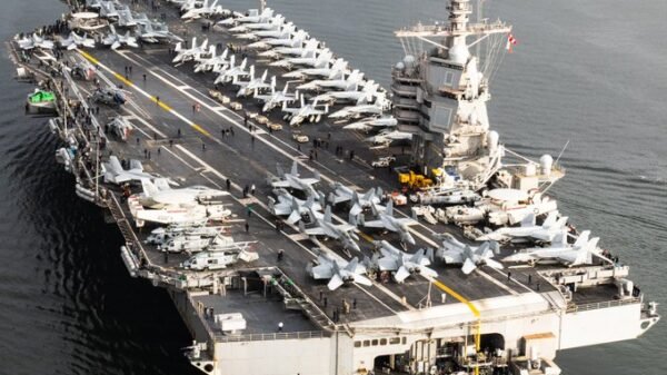 El portaviones más grande del mundo llega a Israel en plena tensión en Medio Oriente
