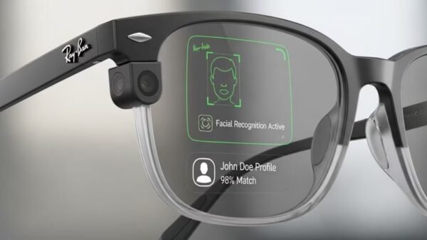 Lentes inteligentes de Meta podrían integrar reconocimiento facial