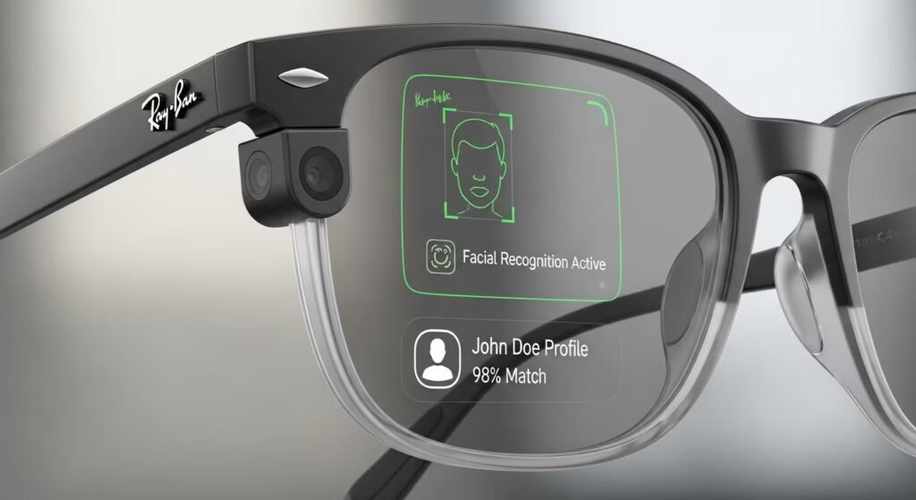 Lentes inteligentes de Meta podrían integrar reconocimiento facial
