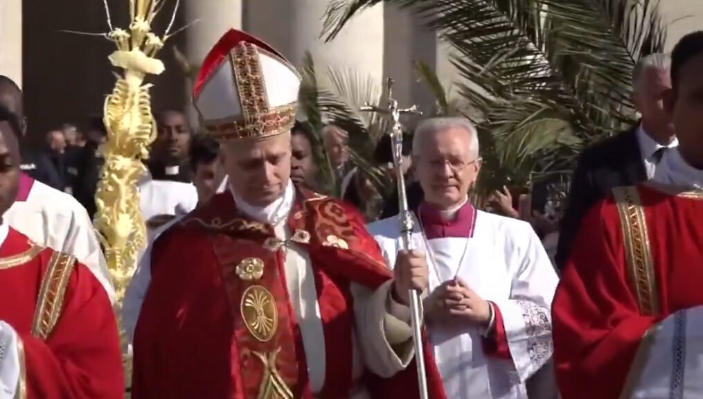 El papa León XIV inauguró su primera Semana Santa como pontífice ...