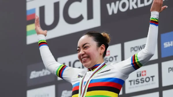 Yareli Acevedo gana oro para México en Copa del Mundo de ciclismo