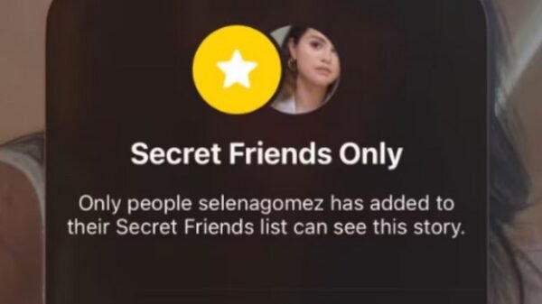 “Amigos Secretos”, la nueva función de Instagram estrenada por Selena Gomez