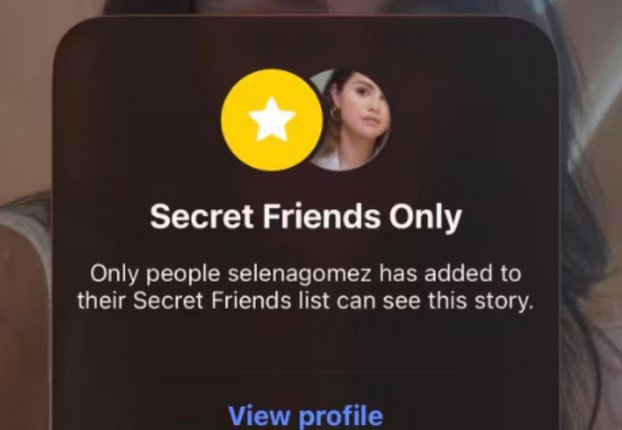 “Amigos Secretos”, la nueva función de Instagram estrenada por Selena Gomez