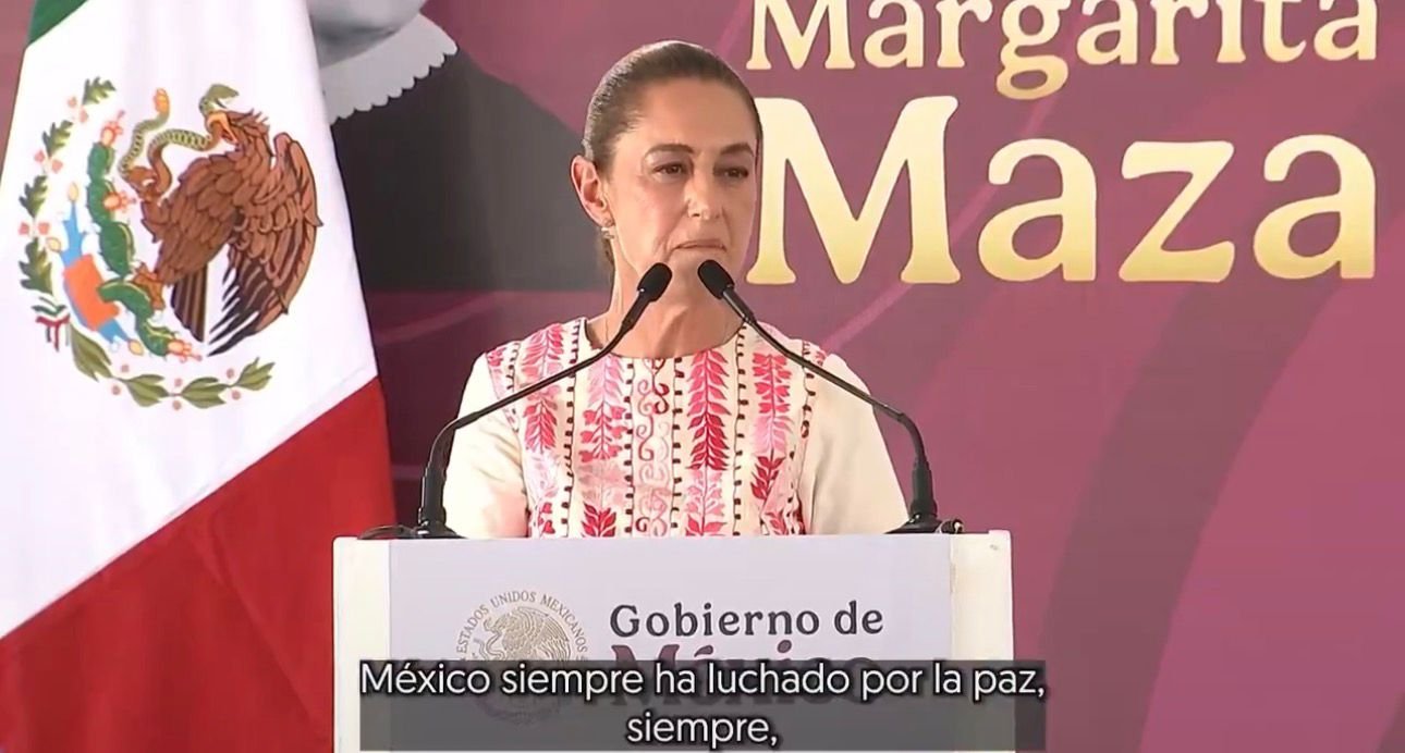 México aboga por la paz en medio de tensión global