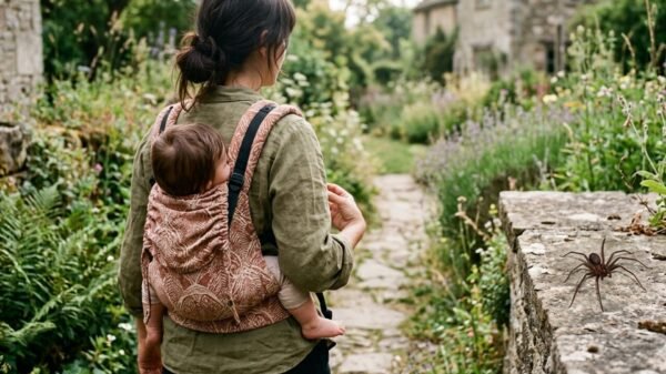 bebé de actriz es hospitalizado por picadura de araña venenosa