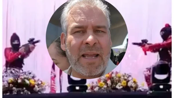 Gobernador de Michoacán pide cese de directivos tras baile estudiantil con armas falsas y fotos de alcaldes asesinados