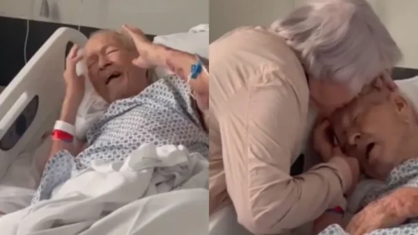 ¡Esperó a su esposa! Abuelito muere tras ver al amor de su vida en hospital