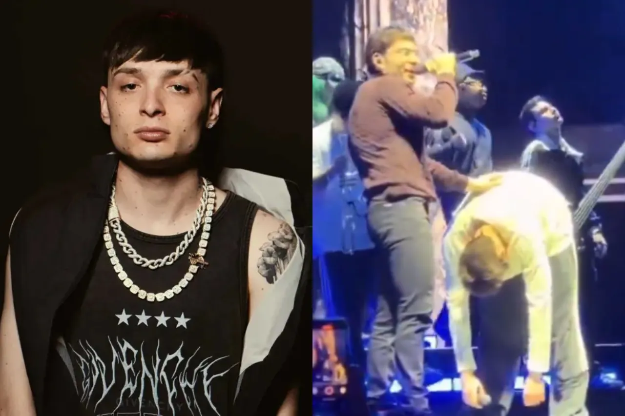 Acusan a Peso Pluma de usar sustancias durante uno de sus conciertos