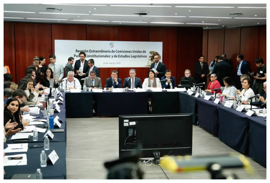 Avanza Plan B electoral en comisiones del Senado; pasa al Pleno para su votación