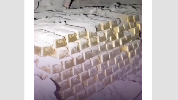 Hallazgo increíble: hombre encuentra cientos de lingotes ocultos bajo su casa