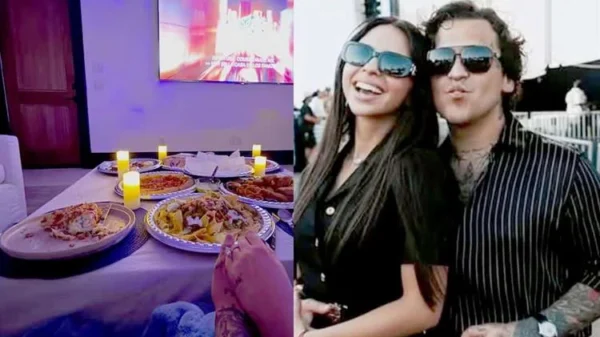 Reaparecen juntos Christian Nodal y Ángela Aguilar