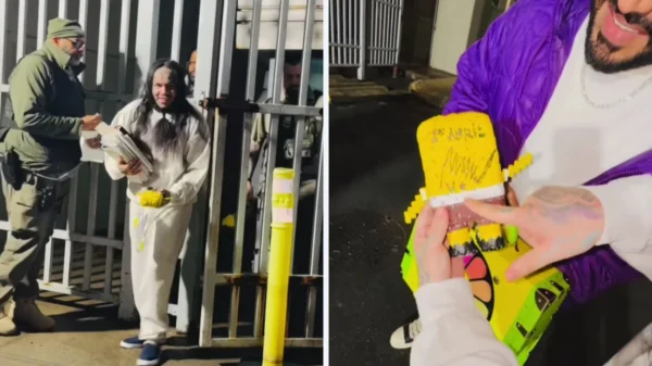 Tekashi 6ix9ine sale de prisión y presume autógrafo de Nicolás Maduro