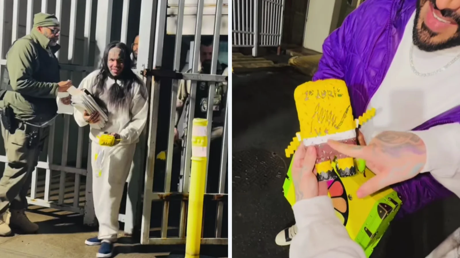 Tekashi 6ix9ine sale de prisión y presume autógrafo de Nicolás Maduro