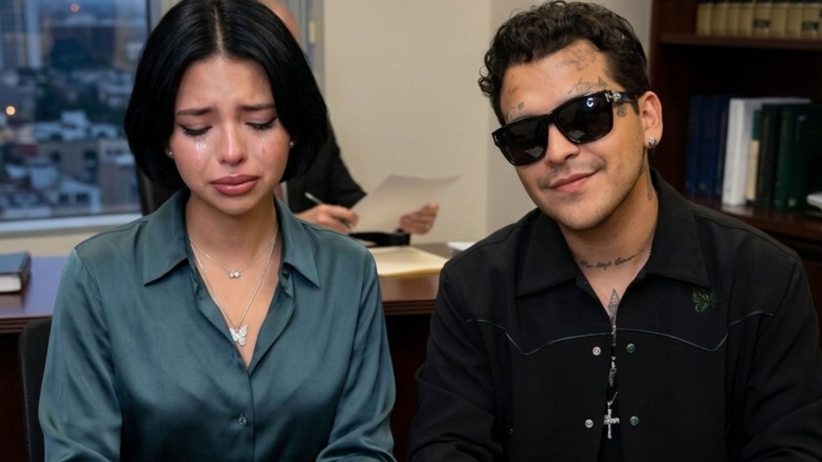 Ángela y Nodal crisis IA