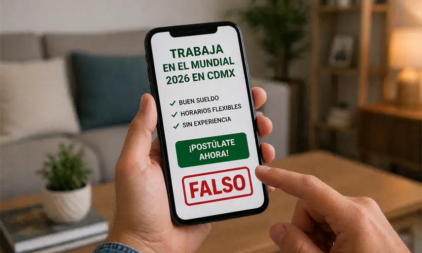 Alertan por falsas ofertas de empleo durante el Mundial en la CDMX