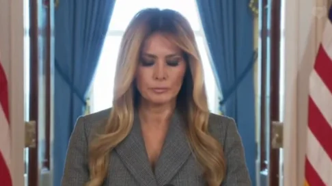 Melania Trump niega en conferencia de prensa vínculos con Jeffrey Epstein